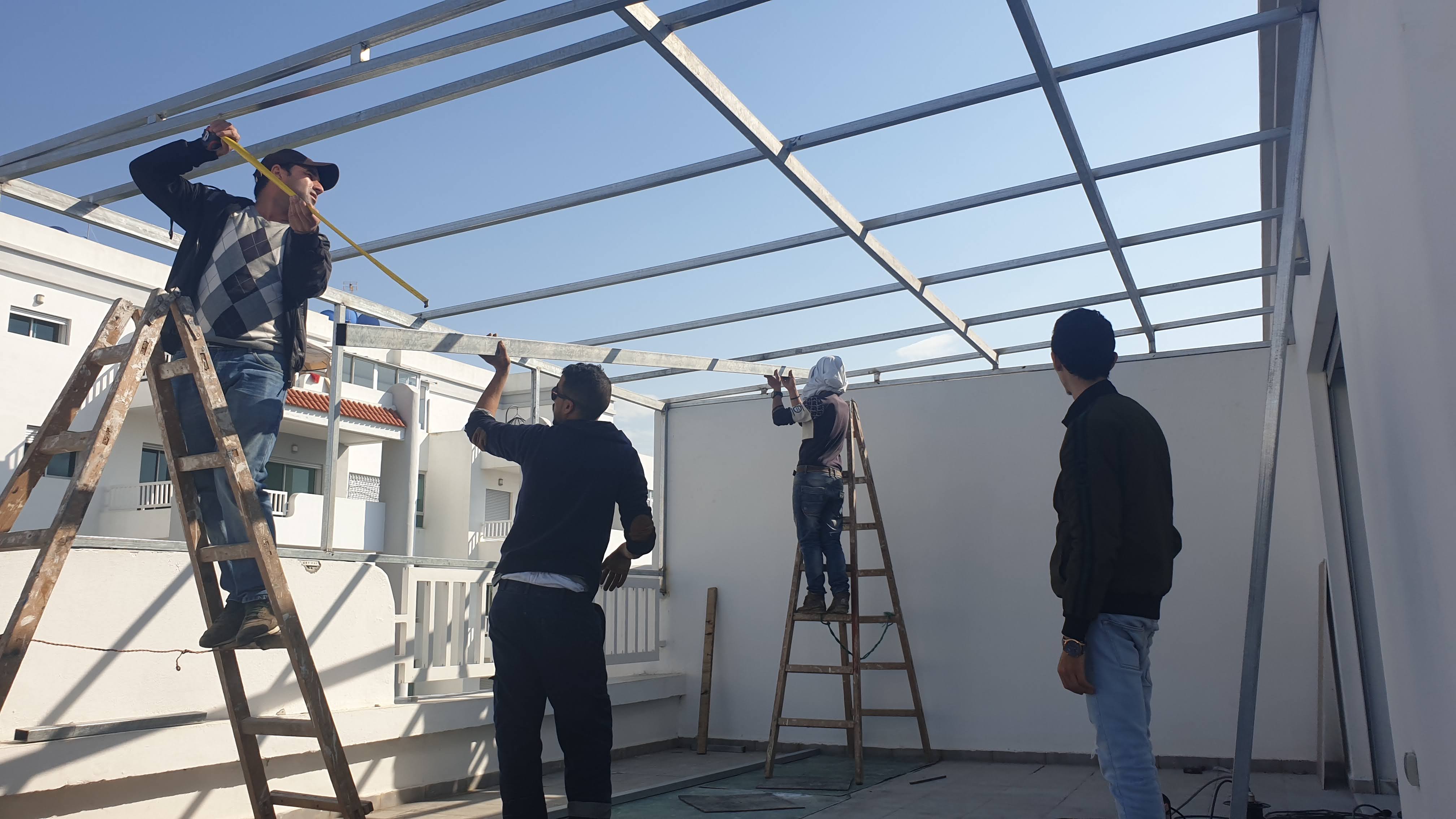 Réalisation Menuiserie Aluminium & Inox